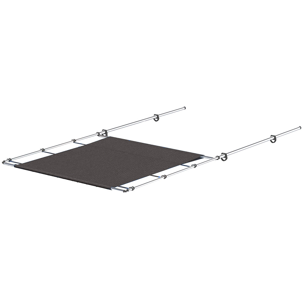 SureShade PTX Power Shade 57 Wide Stainless Steel Grey 2021026258